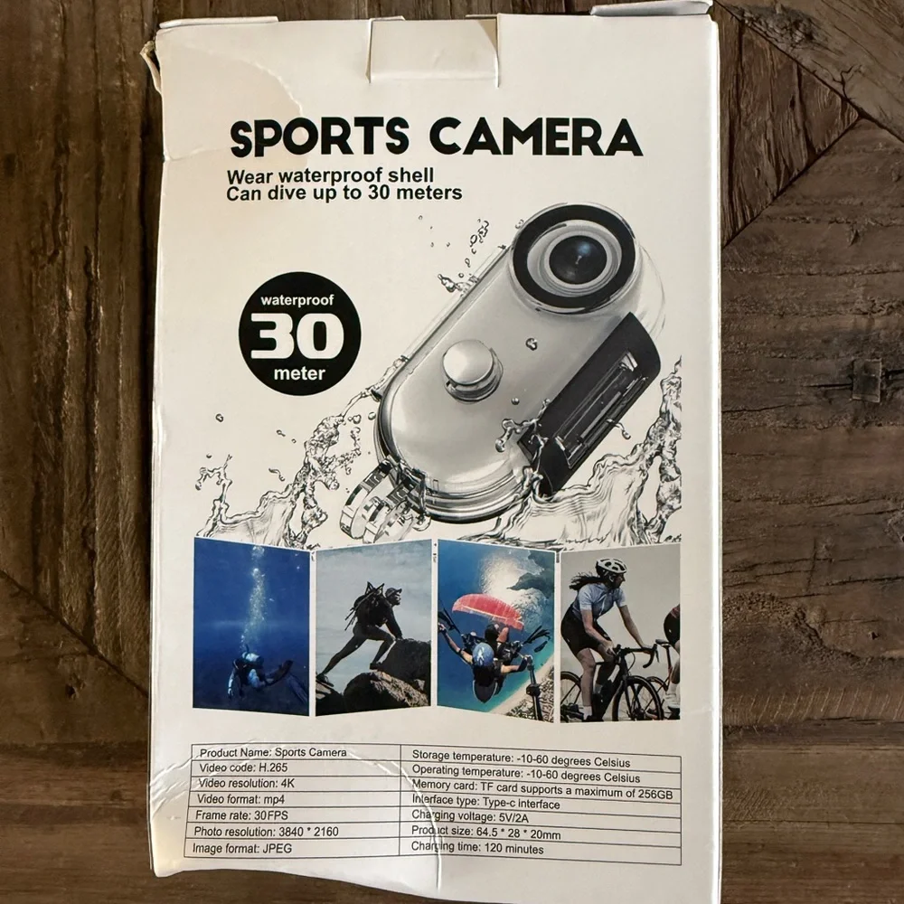 POV Capture Pro Compact Video Camera — White